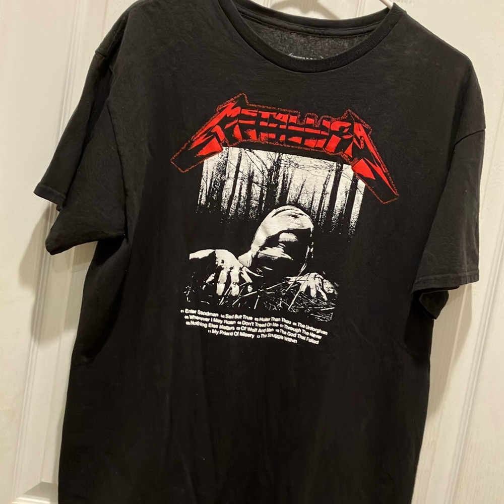 Metallica Vintage Graphic Tee Shirt